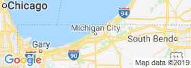 Michigan City map
